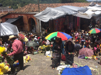 Chichicastenango - Drukke markt