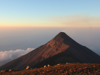 Guatemala - View on Mount Fuego