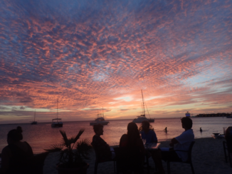 Aruba - View from barefoot restaurant