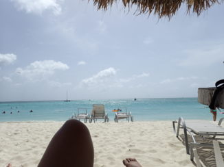 Aruba - The beach, by bugaloe bar