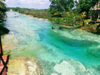 Laguna Bacalar - Stroomversnelling