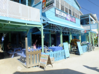 Caye Caulker - Een plaatselijk restaurant