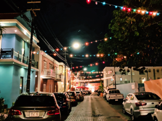 Curaçao - Pietermaai at night
